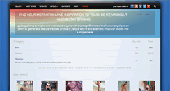 Desktop Screenshot of greatmusclebodies.com